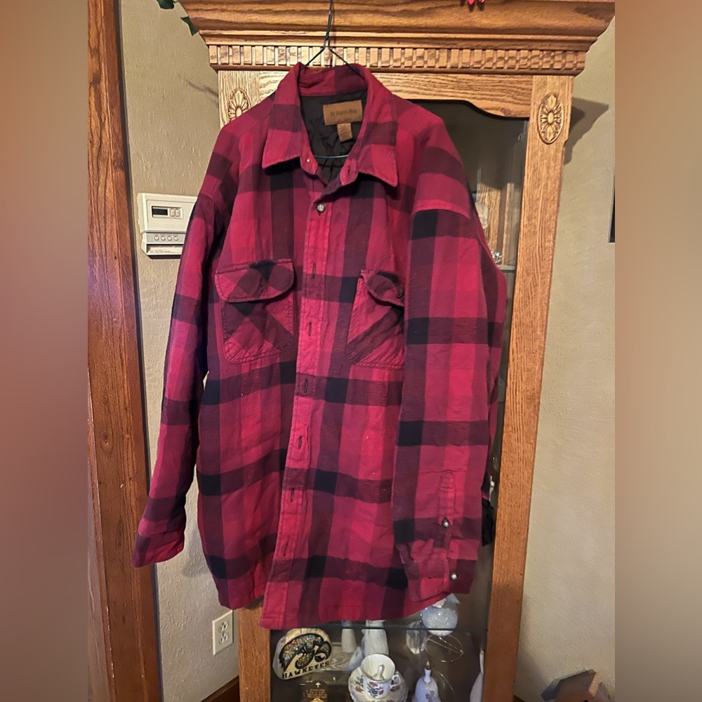 St Johns Bay Men’s Shirt/Jacket Size 3XT